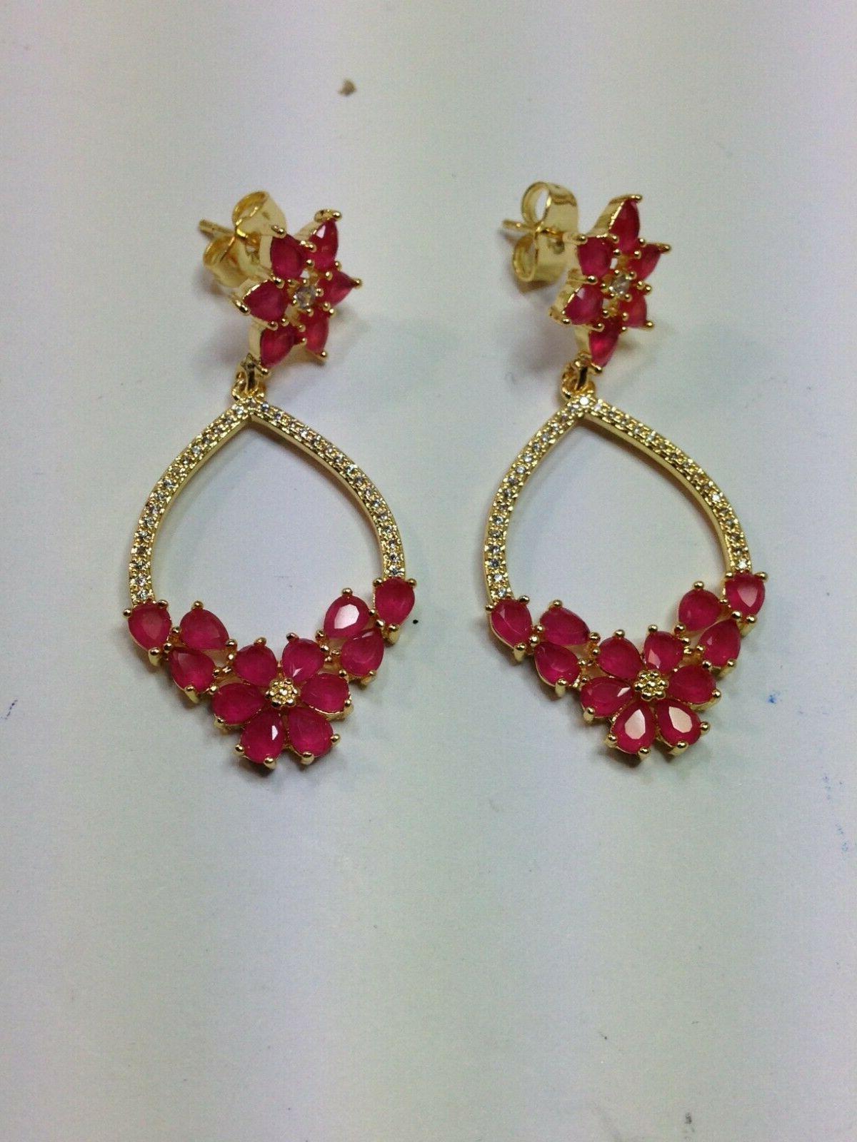 orecchini fantasia con zirconi colorati vao0027 vao0028