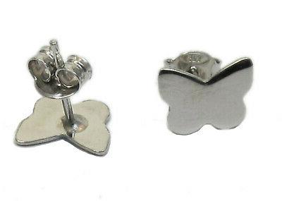 orecchini farfalla donna ragazza argento anallergici moda