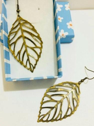 orecchini fatto a mano etnico bronzo antico