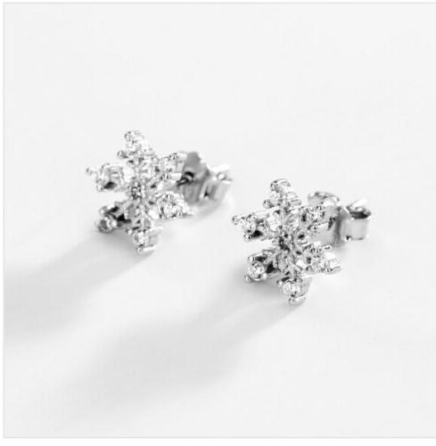 orecchini fiocchi di neve