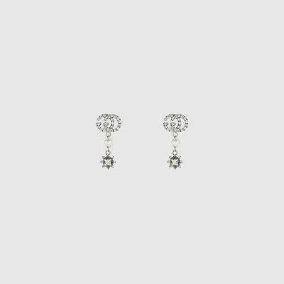 orecchini flora ybd581830001 earrings oro bianco diamanti