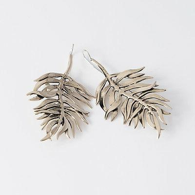 orecchini foglia argento nemoris donna bof07