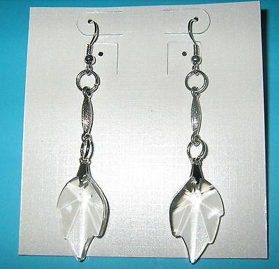 orecchini foglia piccola 8805 26x16 component original