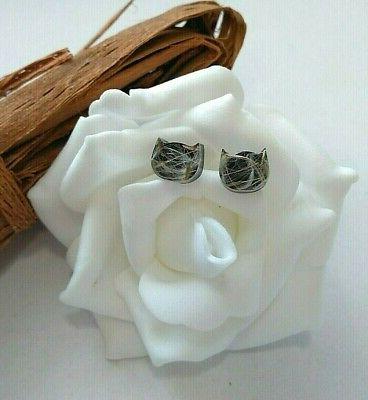 orecchini gatto orecchini lobo gatto orecchini fatti