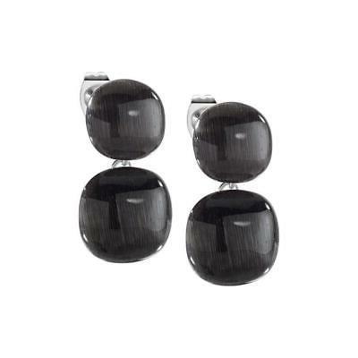 orecchini gemma da donna in argento argento