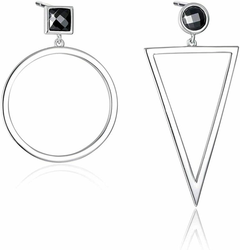 orecchini geometrici da donna orecchini in argento