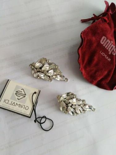 orecchini goccia clips originali grimaldi italy sposa