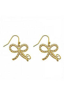 orecchini guess in acciaio dorato con zirconi