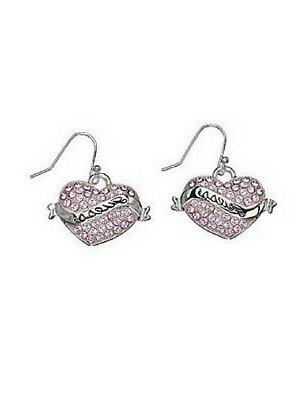 orecchini guess in ottone pendenti a cuore