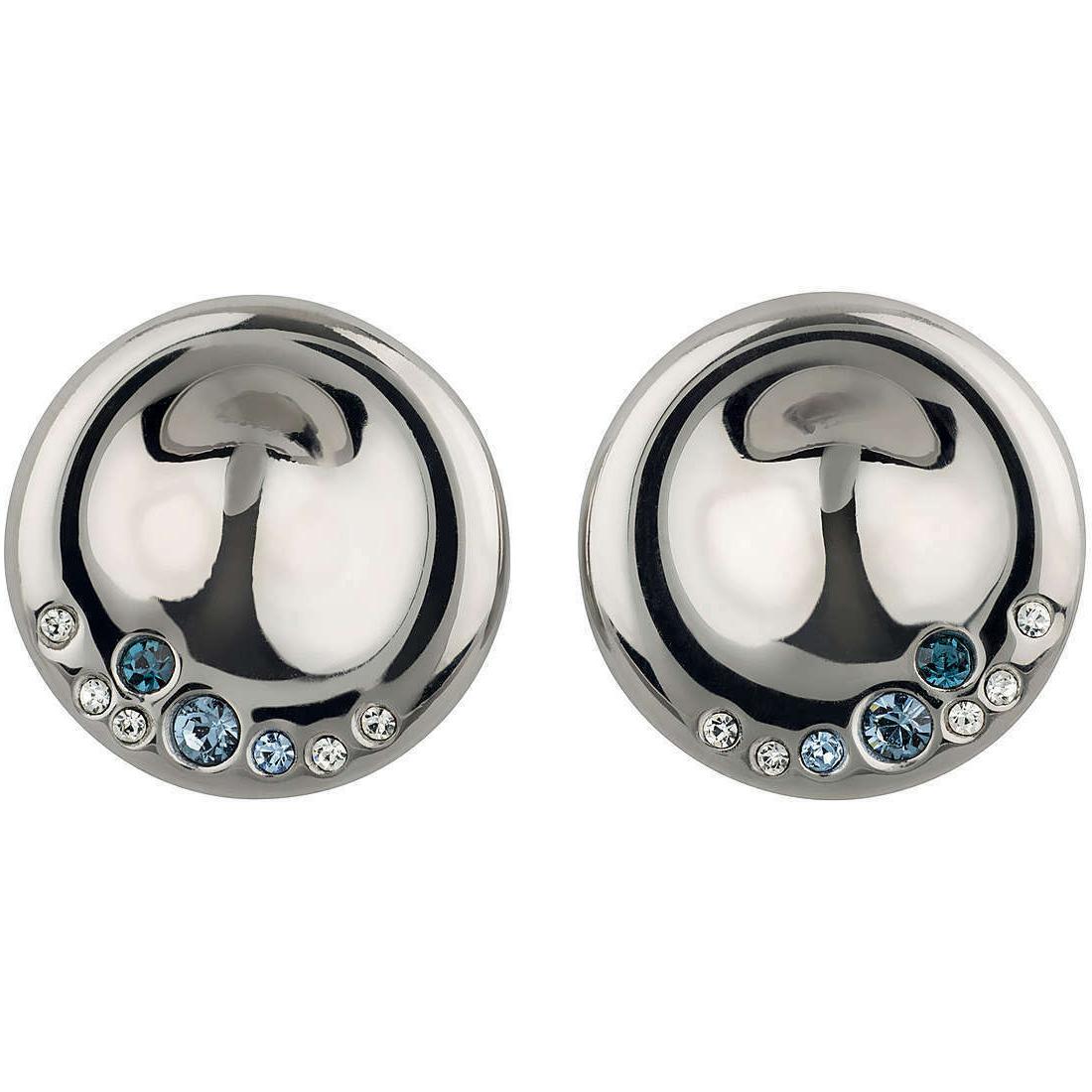 orecchini illusion tj2651 acciaio cristalli chiusura farfall