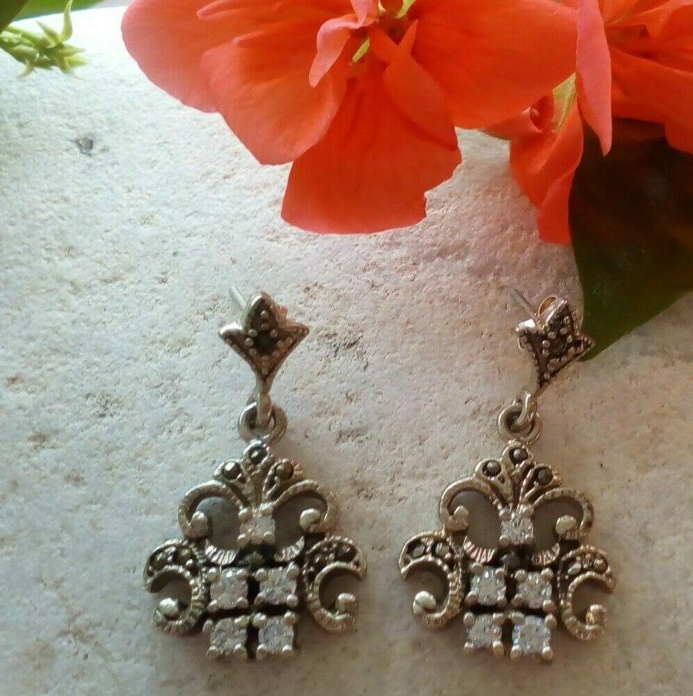 orecchini in argento 925 con zirconi 9