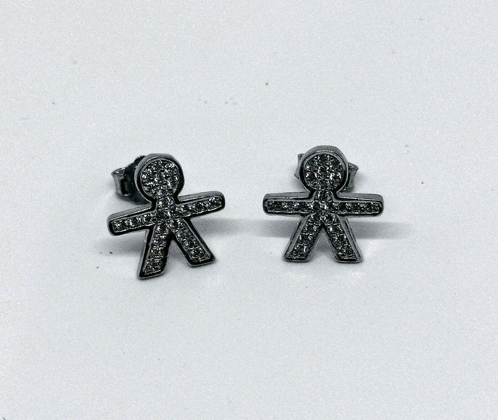 orecchini in argento 925 da lobo bimbo