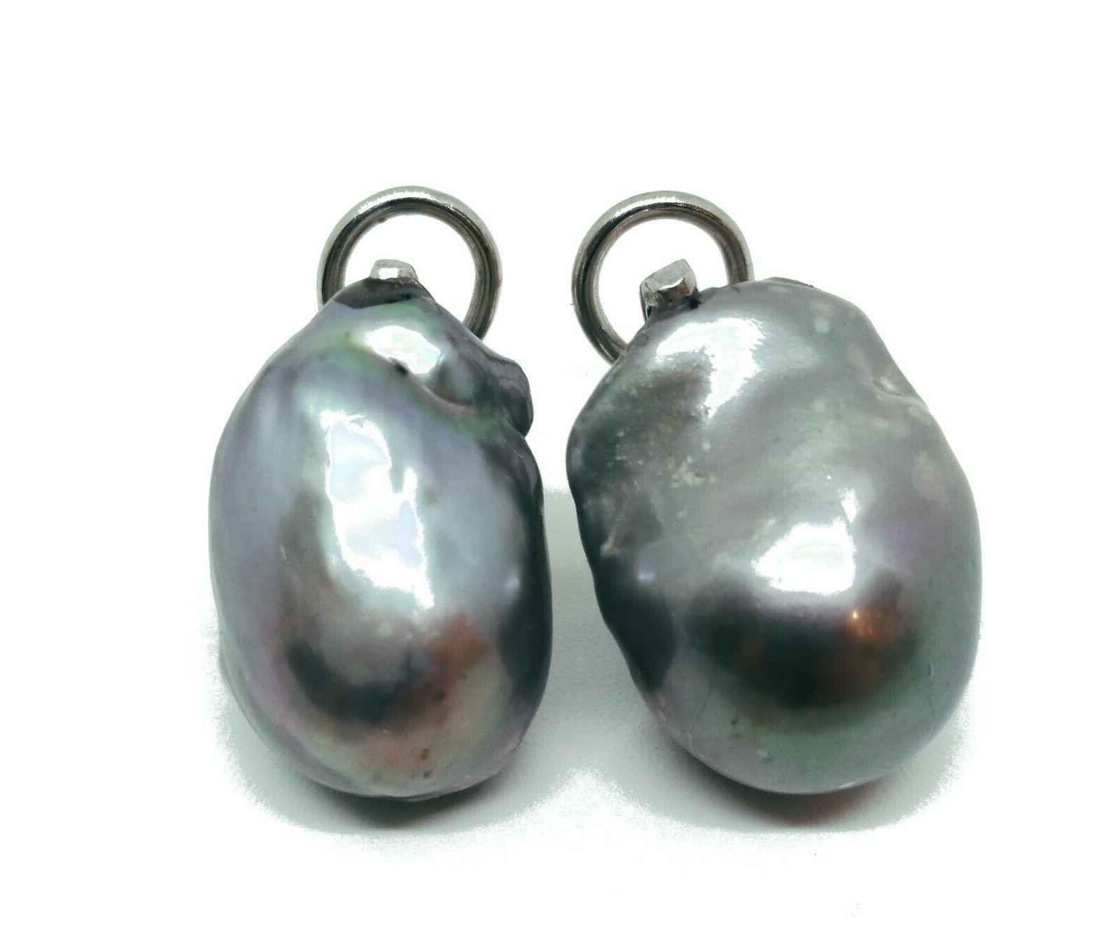 orecchini in argento 925 perle scaramazze di