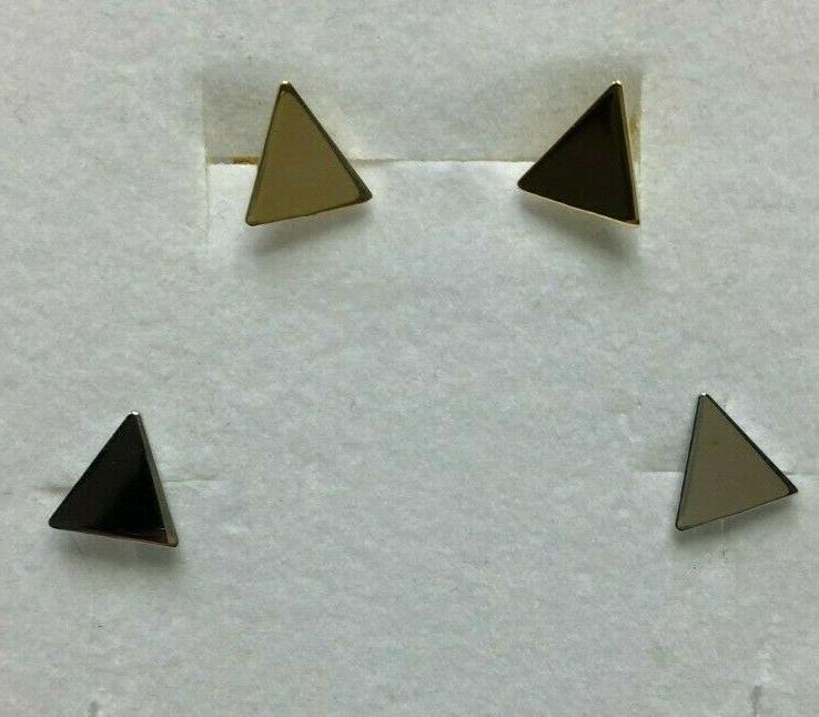 orecchini in argento 925 triangolo piccolo liscio