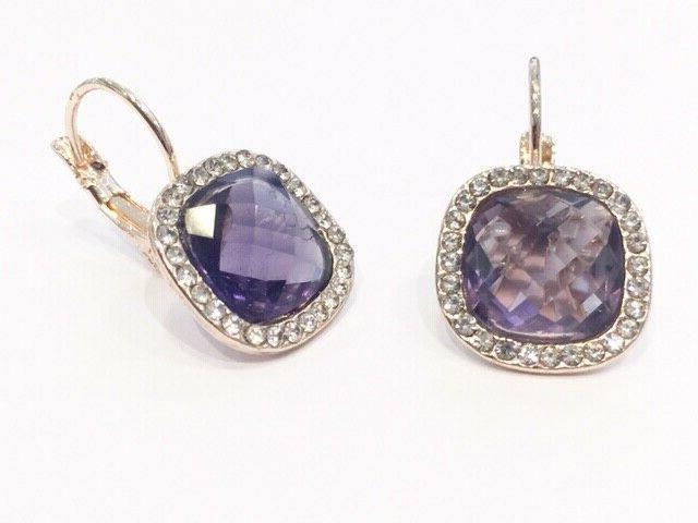 orecchini in cristallo pendenti a monachella vari