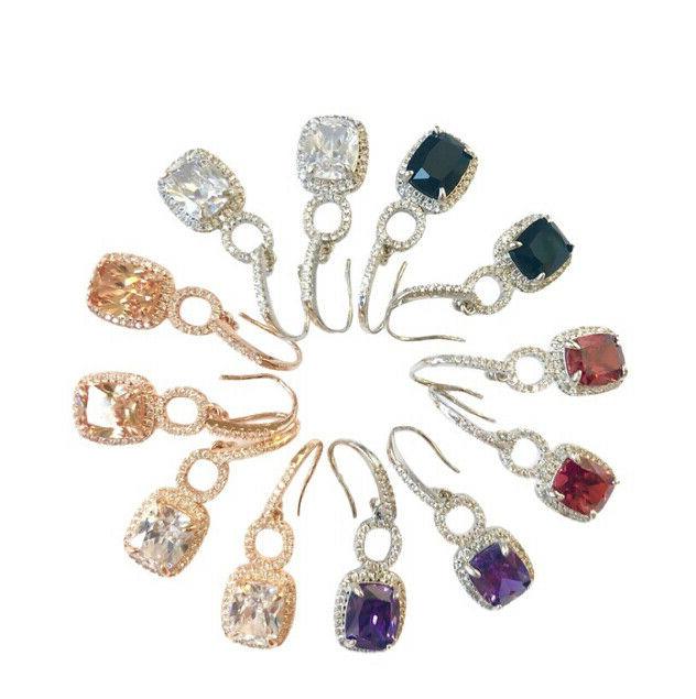 orecchini in cristallo pendenti