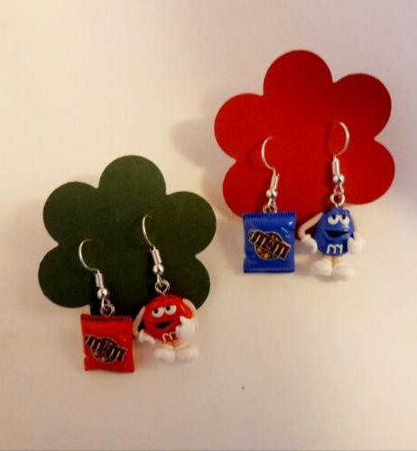 orecchini in fimo m and m handmade