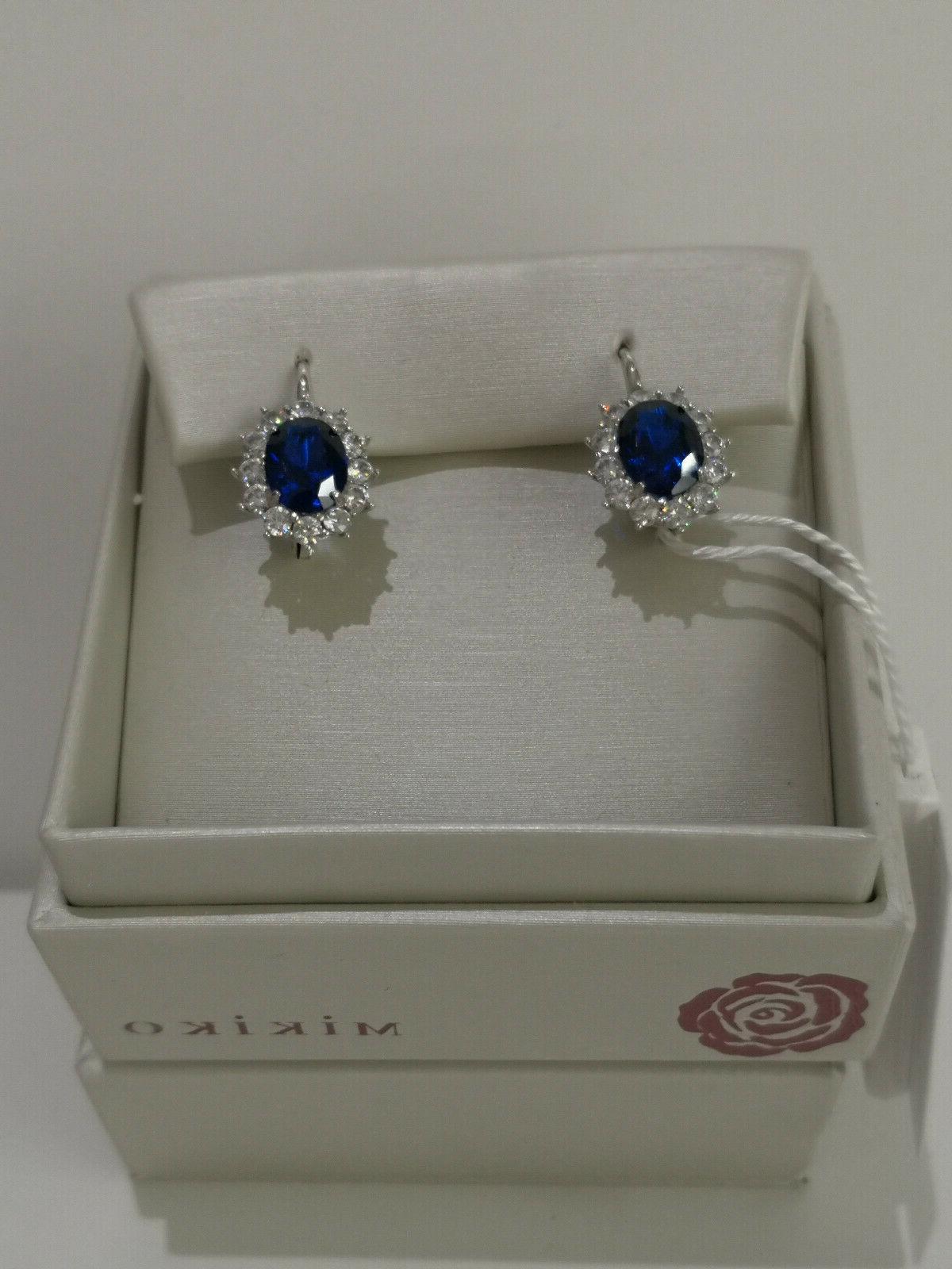 orecchini in oro 18k con cristalli swarovski