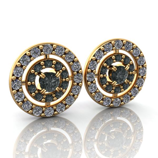 orecchini in oro 18kt grammi 3 60