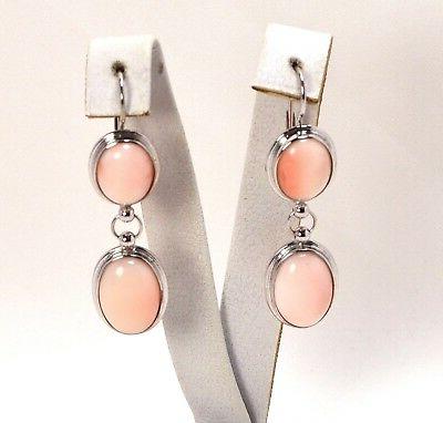 orecchini in oro bianco 18 kt con