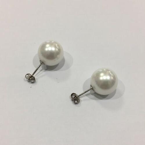 orecchini in oro bianco con perle da