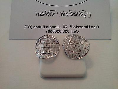 orecchini in oro bianco oro 18 karati