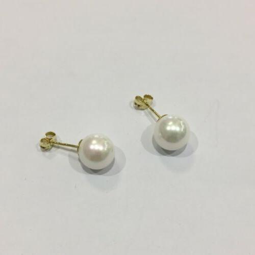 orecchini in oro giallo con perle da
