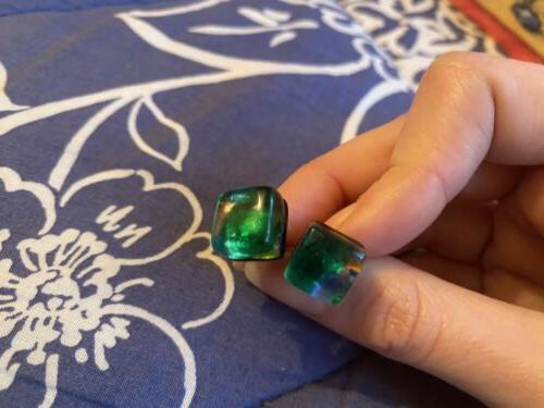 orecchini in vetro di murano