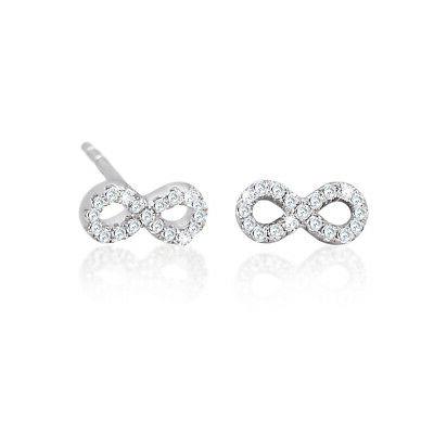 orecchini infinito donna 563105 argento 925