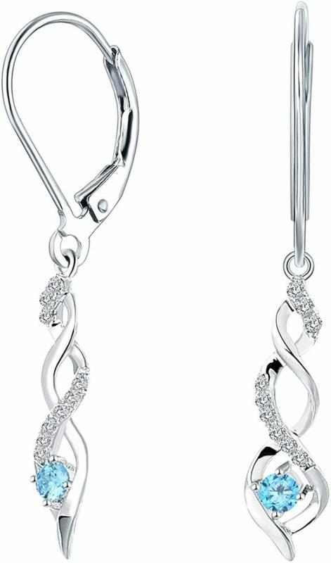 orecchini infinito twist argento 925 marzo colore