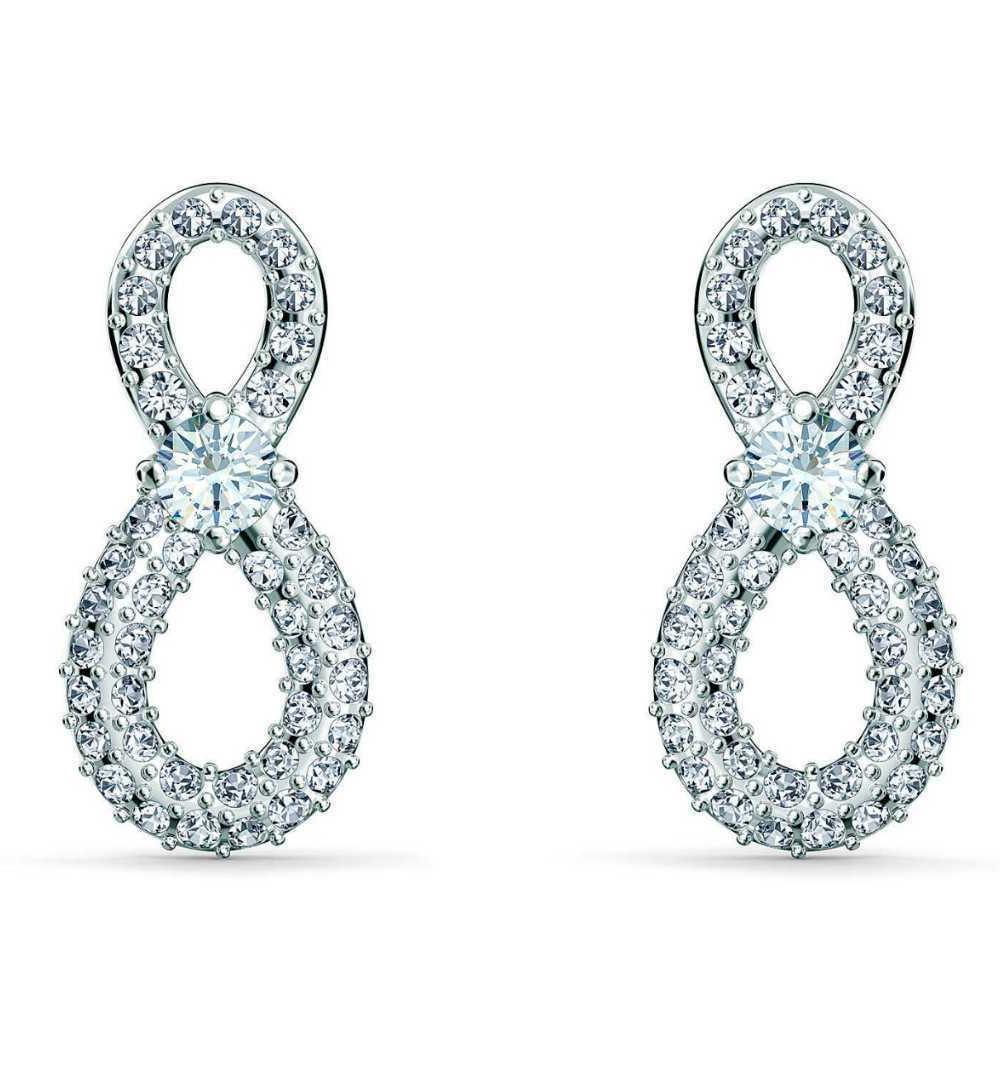 orecchini infinity infinito cristalli 5518880 earrings a
