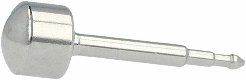 orecchini iniziali in acciaio chirurgico placcato oro