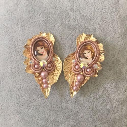 orecchini la bella e la bestia