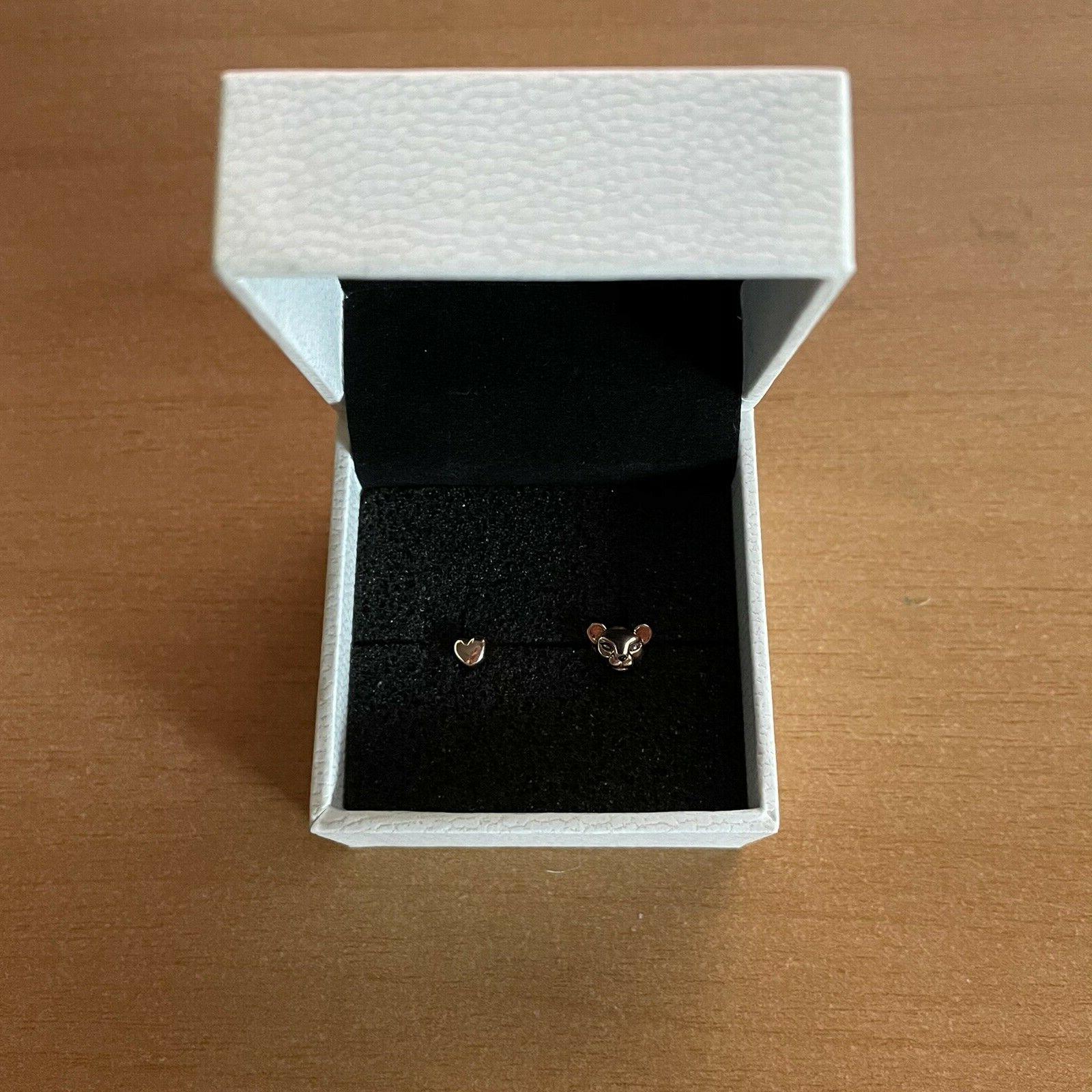 orecchini leonessa cuore pandora