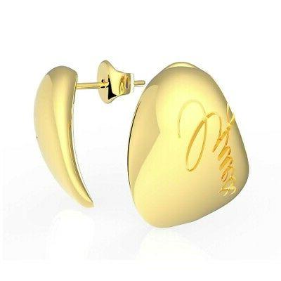 orecchini liquid donna dorati 18 mm ube79136