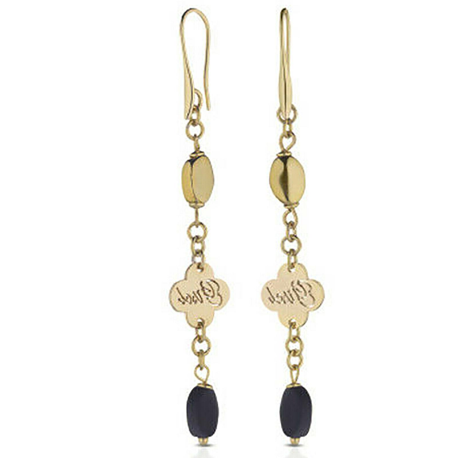 orecchini lobo da donna dorati lunghi pendenti