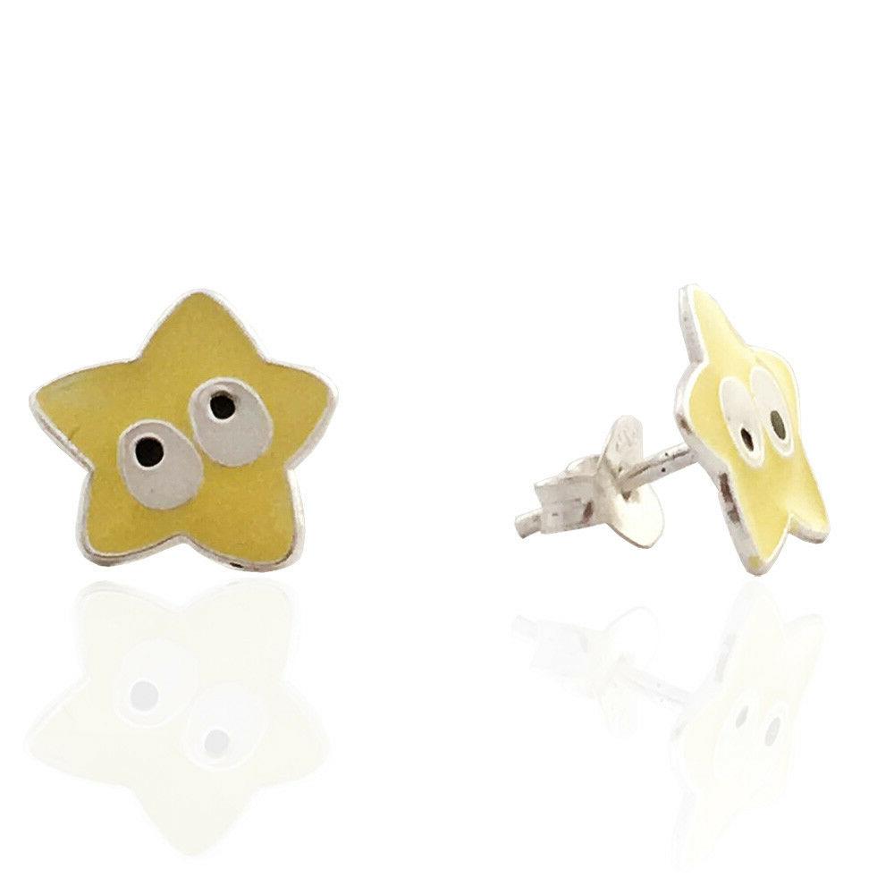 orecchini lobo per bambina stella mm 10