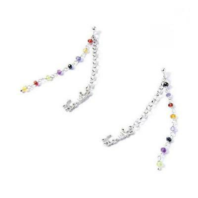 orecchini lunghi lj241 argento 925 percent pietre