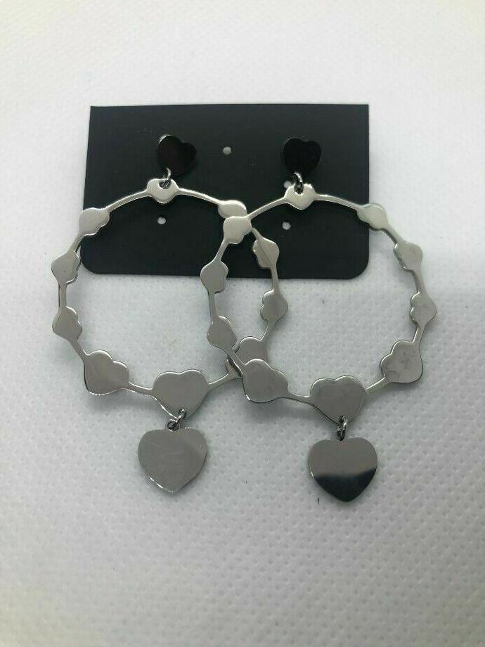 orecchini nuovi in acciaio chirurgico anallergico cerchietto