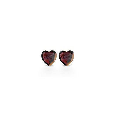 orecchini objects donna shiny cuore color ametista