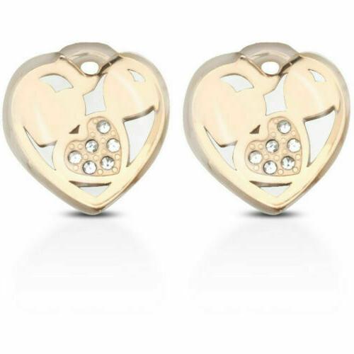 orecchini objects true cuore rose gold or