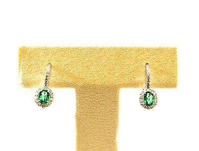 orecchini oro bianco 18 kt 750 con