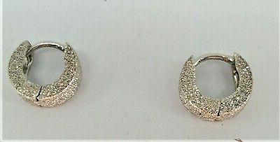 orecchini oro bianco cerchio donna boucles or