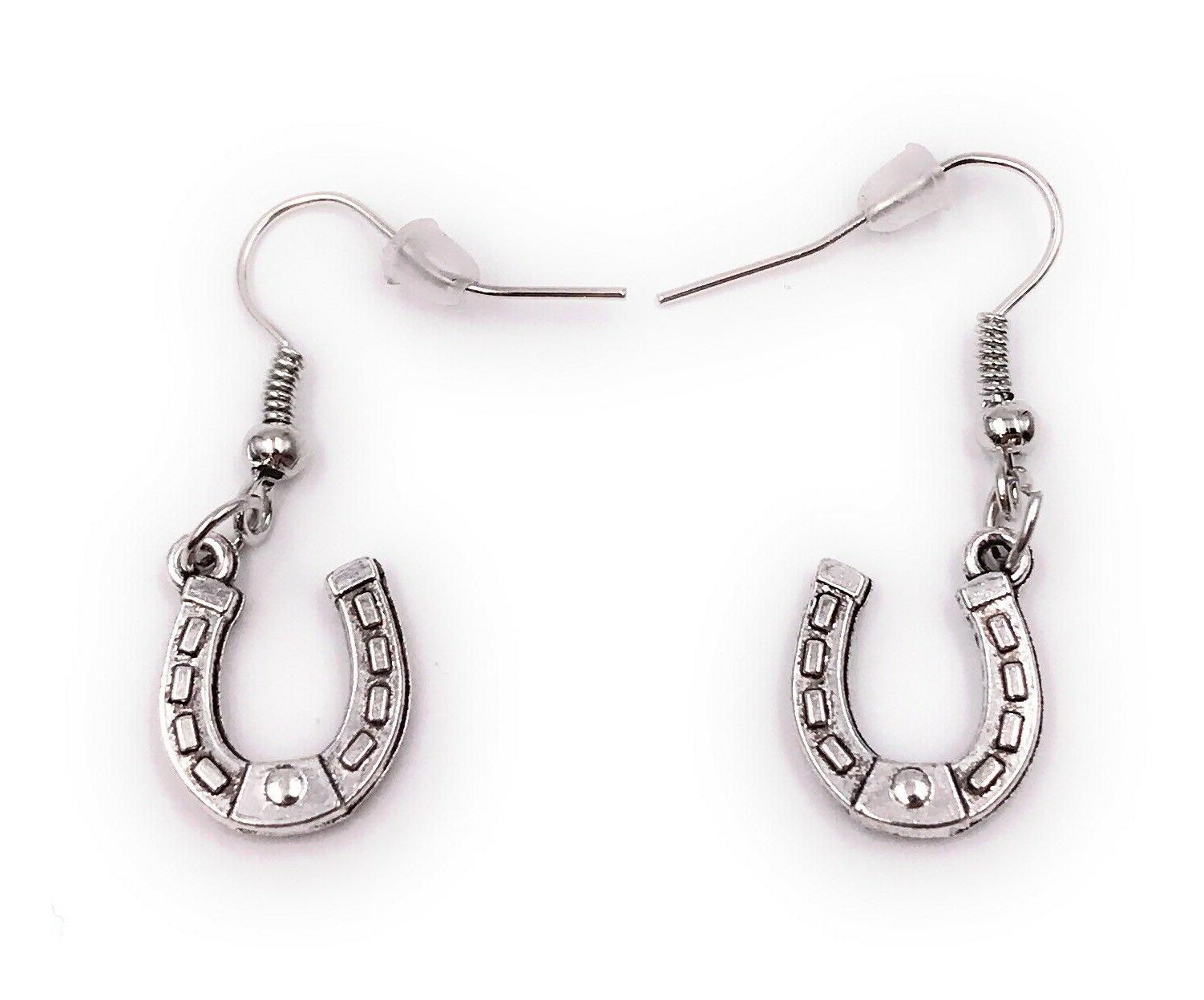 orecchini paio ferro di cavallo cavallo zoccoli