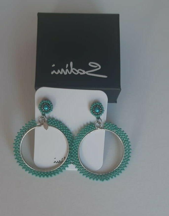 orecchini pendenti a cerchio