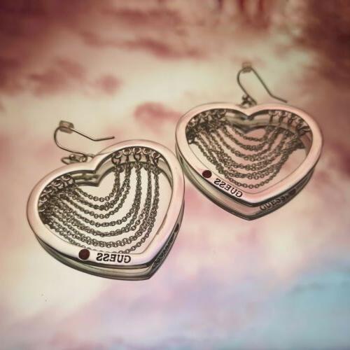 orecchini pendenti a cuore
