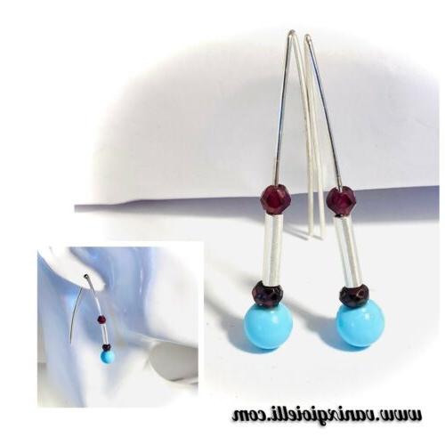 orecchini pendenti argento 925 lunghi da donna