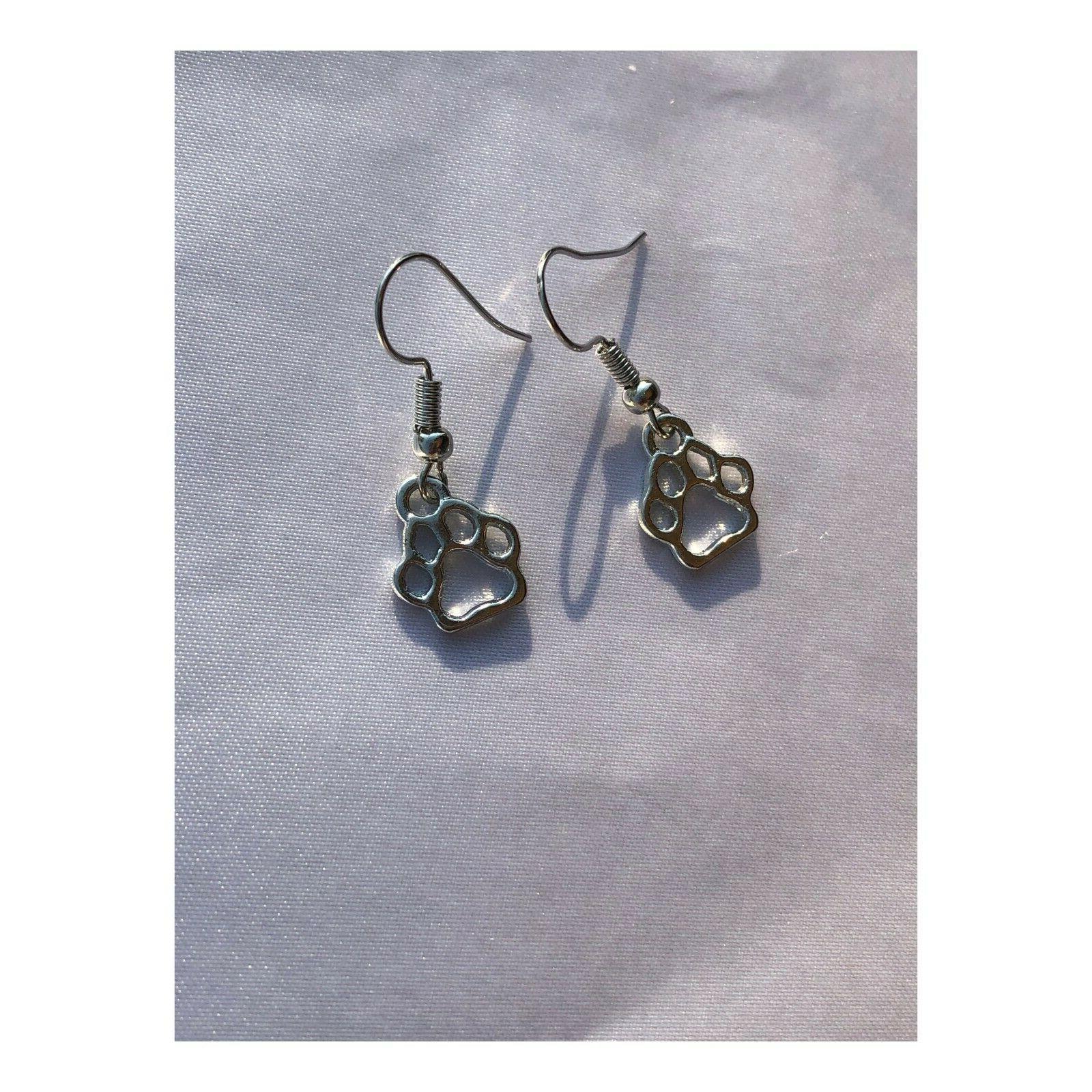 orecchini pendenti con zampa di cane codice