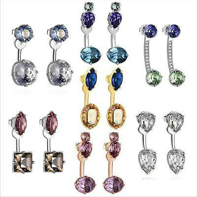 orecchini pendenti donna affinity con cristalli swarovsky