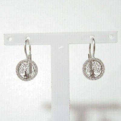 orecchini pendenti donna albero della vita in